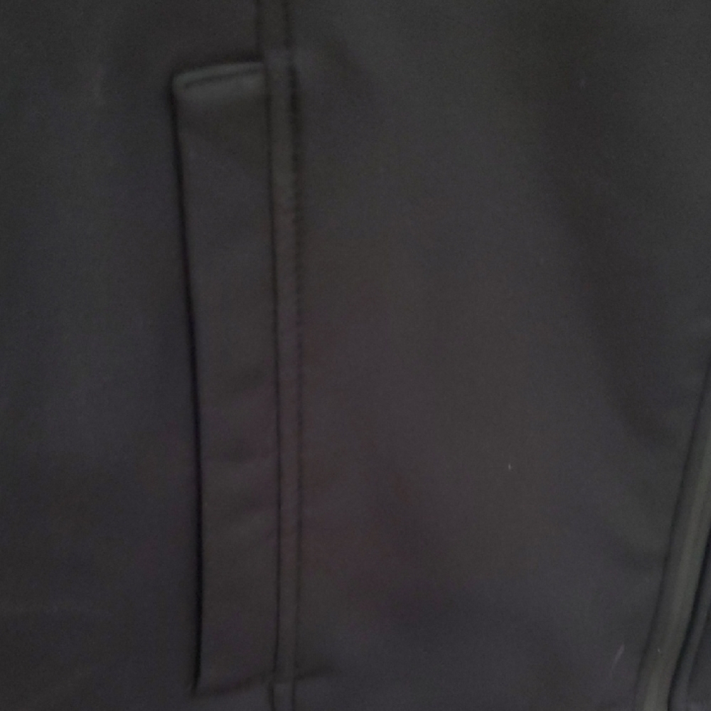 Izod Black Soft Shell Vest Men's Large Style 1z2150 $90 Retail - Picture 7 of 11